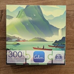 Spin Master Calm App Coastal Sound 300 Pc. Mindful Puzzle